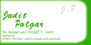 judit polgar business card